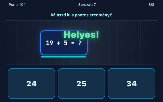 Szorobán játék képernyőképe